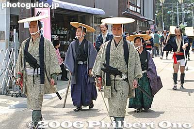 Daimyo Gyoretsu (Feudal Lord) procession 大名行列
Keywords: shiga kusatsu shukuba matsuri festival