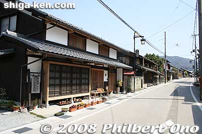 Site of a sake brewer.
Keywords: shiga maibara kashiwabara nakasendo shukuba