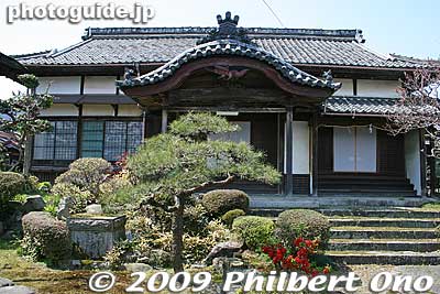The Honjin was where VIPs such as daimyo lodged.
Keywords: shiga maibara kashiwabara-juku nakasendo shukuba 