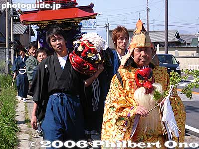 Keywords: shiga maibara nabe-kanmuri matsuri festival child