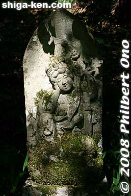 Kannon statue at Kannonji temple.
Keywords: shiga maibara kannonji temple tendai buddhist 