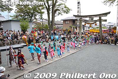 Keywords: shiga maibara suijo hachiman shrine matsuri festival 
