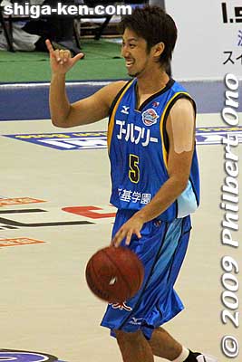 Ogawa Shinya #5
Keywords: shiga moriyama lakestars pro basketball game bj-league Osaka Evessa