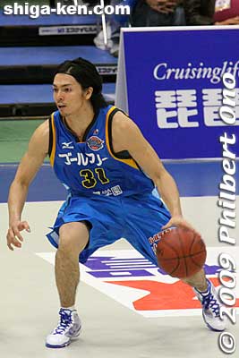 Shiga Lakestars Joho Masashi #31
Keywords: shiga moriyama lakestars pro basketball game bj-league Osaka Evessa
