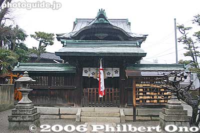 Tenmangu Shrine
Keywords: shiga prefecture moriyama-juku stage town nakasendo