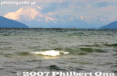 Mt. Ibuki as seen from Nagisa Park.
Keywords: shiga moriyama lake biwa 