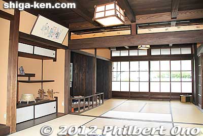 Inside Itohime no Yakata.
Keywords: shiga nagahama azai clan history folk museum