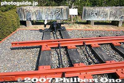 Track switching point
Keywords: shiga nagahama JR train station