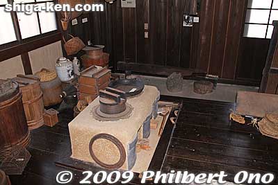 Kitchen.
Keywords: shiga nagahama azai clan history folk museum
