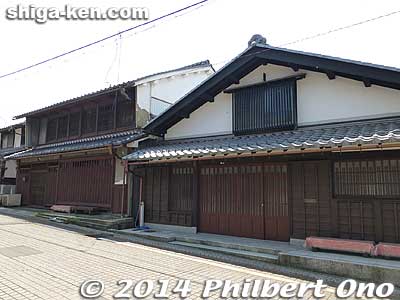 Jizo-zaka has a few traditional buildings.
Keywords: shiga nagahama kinomoto-juku