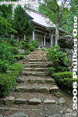 Steps to Shakudoji temple
Keywords: shiga nagahama kinomoto-juku shakudoji temple