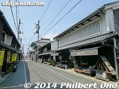 Traditional buildings near Kurokabe Square
Keywords: shiga nagahama