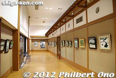 Inside the gift and produce shop. This was where they displayed kimono in 2011. Now a gallery.
Keywords: shiga nagahama sengoku expo taiga furusato-haku samurai