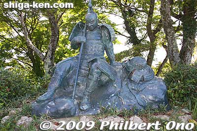 Samurai statue on Mt. Shizugatake
Keywords: shiga nagahama kinomoto mt. shizugatake shigabesthist