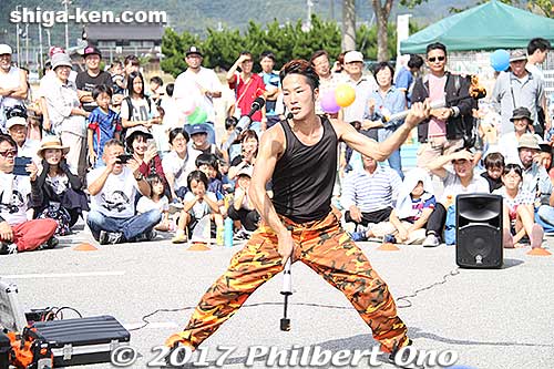 Keywords: shiga nagahama torahime street performers daidogei