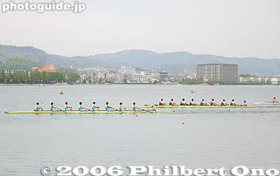 Keywords: shiga prefecture otsu lake biwa biwako regatta boat race rowing