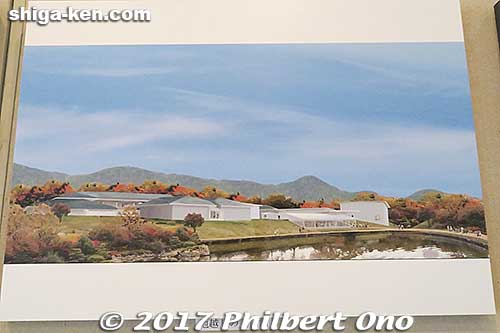 Illustration of the renovated museum with new buildings to open in 2020.
Keywords: shiga otsu Museum of Modern Art