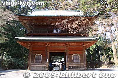 Monjuro Tower 
Keywords: shiga otsu enryakuji buddhist temple tendai 