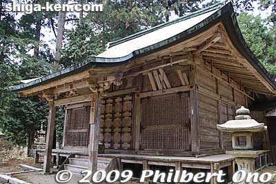 Sanno-in temple in Saito temple complex of Enryakuji.
Keywords: shiga otsu enryakuji buddhist temple tendai 