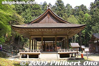 Shirayama-gu Shrine Haiden
Keywords: shiga otsu shinto hiyoshi taisha shrine 