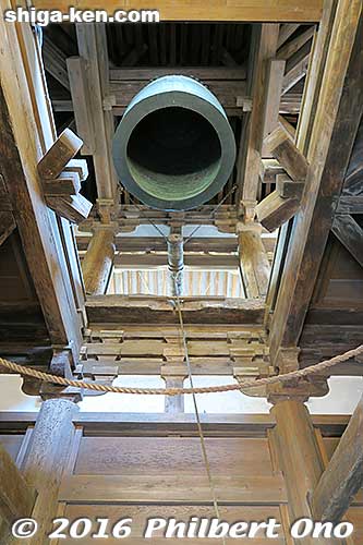 Ishiyama-dera's bell
Keywords: shiga otsu ishiyama-dera buddhist temple