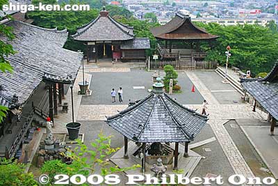 Kannon-do complex at Miidera temple, Shiga.
Keywords: shiga otsu miidera onjoji temple tendai buddhist sect japantemple