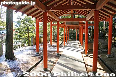 Corridor
Keywords: shiga prefecture otsu shinto shrine emperor tenchi