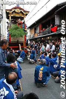 This is another spot where the karakuri dolls perform.
Keywords: shiga otsu matsuri festival floats 