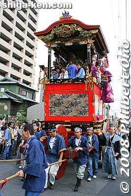 Keywords: shiga otsu matsuri festival floats 