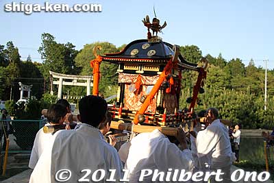 Keywords: shiga ryuo-cho ryuou namura shrine jinja Sekku Matsuri festival 