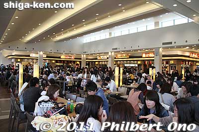 Food Court.
Keywords: shiga ryuo mitsui outlet mall shopping