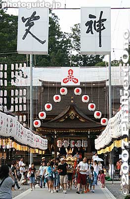 Keywords: shiga taga-cho town taga taisha shrine lantern festival summer matsuri