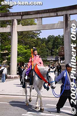 Keywords: shiga taga-cho taisha matsuri festival shrine horses torii