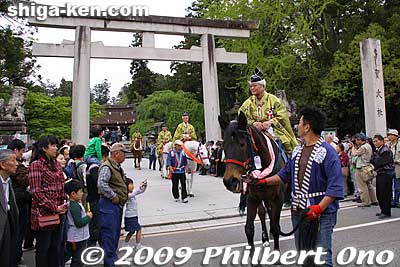 Keywords: shiga taga-cho taga matsuri festival taisha horses