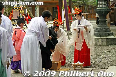 Another ceremony was held at 5 pm.
Keywords: shiga taga-cho taga matsuri festival taisha 