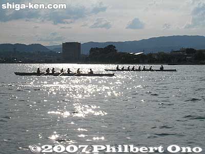 Target destination in sight
Keywords: shiga takashima imazu junior high school rowing club lake biwa