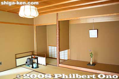 Tea ceremony room.
Keywords: shiga nagahama takatsuki-cho amenomori hoshu-an museum korean