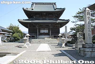 Gyokusenji or Gansan Daishi temple 玉泉寺
Keywords: shiga nagahama torahime-cho buddhist temple