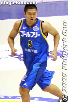 SATO Hirotaka #9
Keywords: shiga yasu lakestars pro basketball game bj-league Takamatsu Five Arrows 
