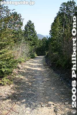 Getting close to civilization.
Keywords: shiga yasu mt. mikami mountain hiking trail forest trees