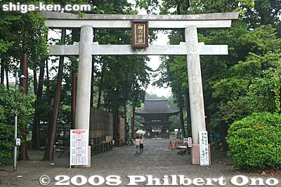 Front torii of Mikami Shrine
Keywords: shiga yasu mikami jinja shinto shrine torii