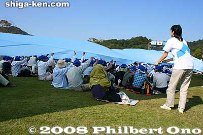 Keywords: shiga yasu kibogaoka park sports recreation shiga 2008 event festival meet opening ceremony athletes