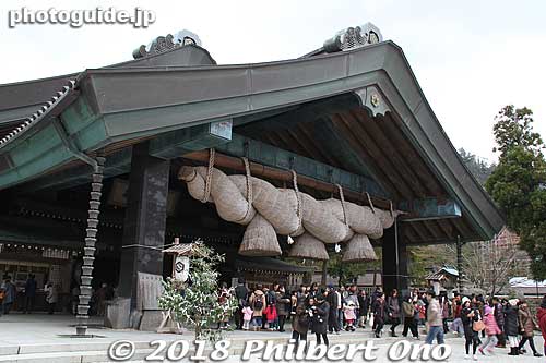 Izumo Taisha's Kaguraden.
Keywords: shimane Izumo Taisha Shrine