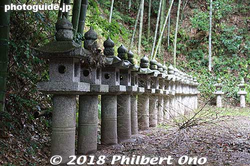Stone lanterns
Keywords: shimane matsue Gesshoji Temple