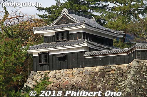 Matsue Castle's South Turret 
Keywords: shimane matsue castle