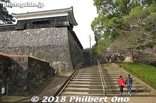 Entrance to Matsue Castle.
Keywords: shimane Matsue Castle