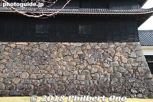 Side view of Matsue Castle.
Keywords: shimane Matsue Castle National Treasure