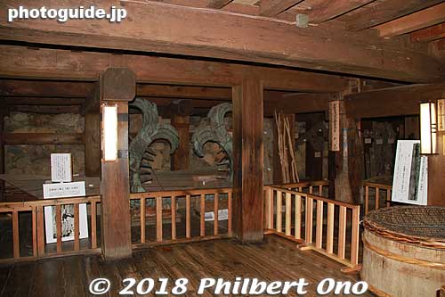 Matsue Castle's basement was a backup space to store food in case of any attack.
Keywords: shimane Matsue Castle National Treasure