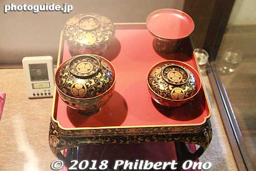 Lacquerware
Keywords: shimane Matsue Castle National Treasure