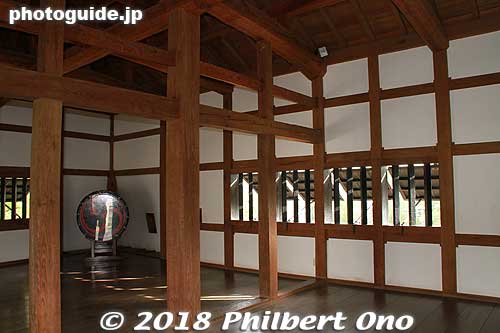 Inside Taiko Drum Turret.
Keywords: shimane Matsue Castle